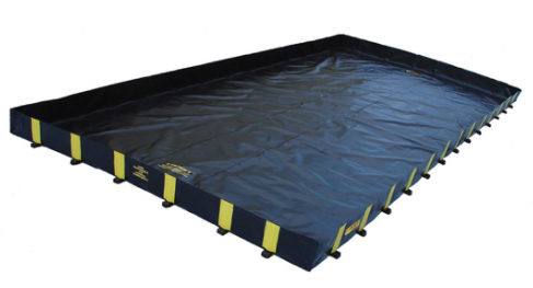 Justrite™ RIGID-LOCK QUICKBERM®, DIMS. 12'W x 50'L x 12