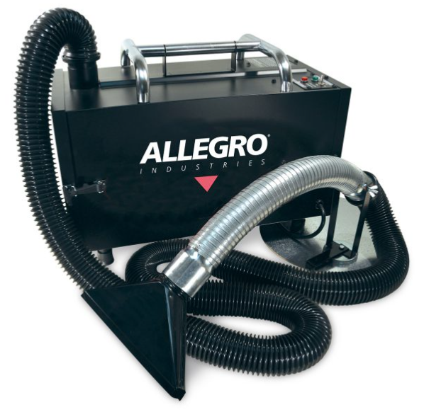 Allegro Portable Fume Extractor w/ Main Filter and Pleated Pre-filter