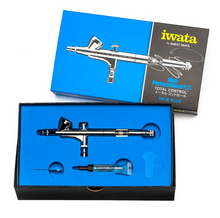 Load image into Gallery viewer, Iwata High Performance HP-B Plus Gravity Feed Dual Action Airbrush