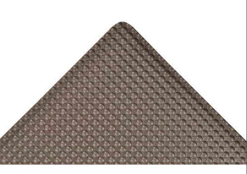 Justrite™ Mat,982 Bubble Trax Grande 5x75 Black