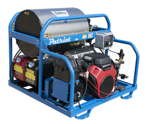 Delco 65013 Patriot 3000 PSI (Gas - Hot Water) Skid Pressure Washer w/ Generator, General Pump & Honda GX690 Engine