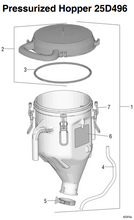 Load image into Gallery viewer, Graco 17V946 Pressurized Hopper Assembly