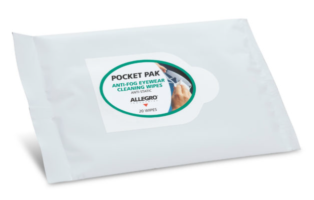 Allegro Eyewear Cleaning Wipes Pocket Pak (20/Pak)