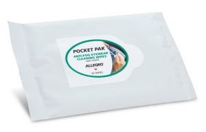 Allegro Eyewear Cleaning Wipes Pocket Pak (20/Pak)