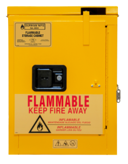 Durham 1004S-50 Flammable Storage, 4 Gallon, Self Close