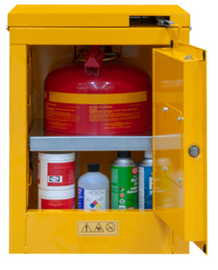 Durham 1004S-50 Flammable Storage, 4 Gallon, Self Close