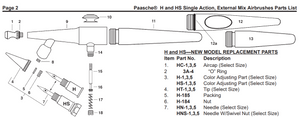 Paasche H-185 H Series Packing O-ring