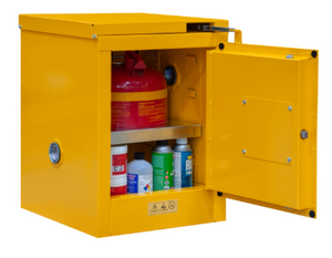 Durham 1004S-50 Flammable Storage, 4 Gallon, Self Close