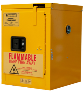 Durham 1004S-50 Flammable Storage, 4 Gallon, Self Close