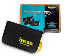 Load image into Gallery viewer, Iwata Eclipse HP-BCS 6-Pack with Zippered Airbrush Case