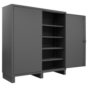 Durham HDC-246078-4S95 Cabinet, 12 Gauge, 4 Shelves , 60 X 24 X 78