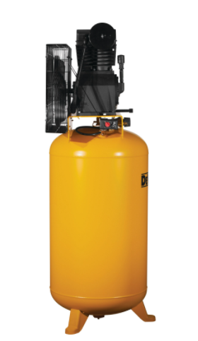 DeWALT 5 HP Single Phase 230V 80 Gallon Two Stage with century motor w/o mag starter