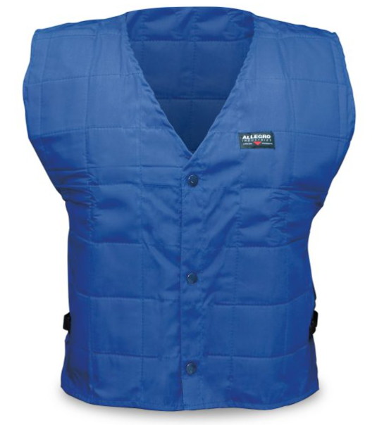 Allegro Standard Cooling Vest, Large (Weight: 100-175 lbs., Chest: 34