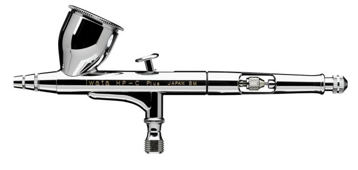 Iwata High Performance HP-C Plus Gravity Feed Dual Action Airbrush