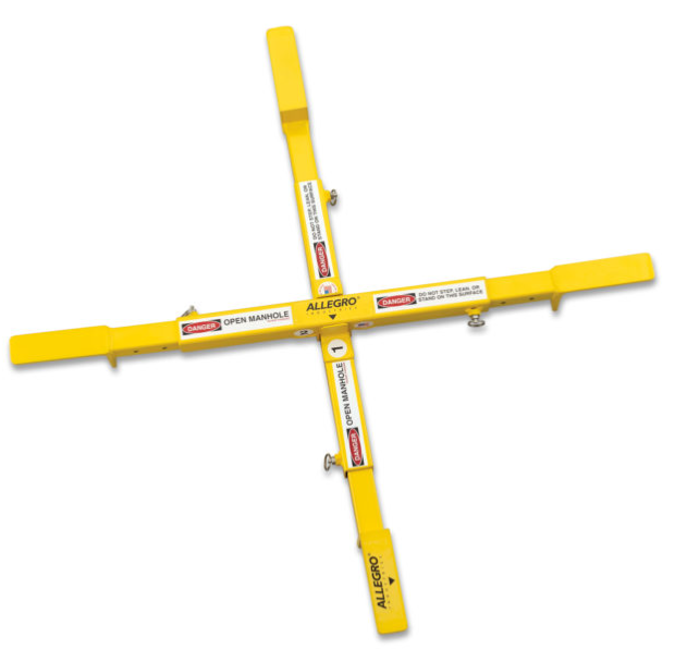 Allegro Adjustable Large Manhole Safety Cross (Fits 26