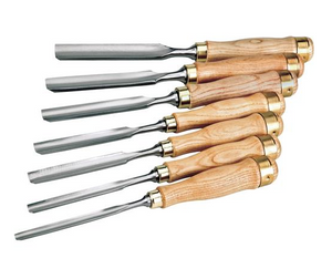 Shop Fox Tools Gouge Chisel Set, 7 pc.