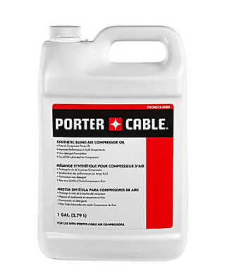 Porter Cable  Synthetic Blend Oil, 1 gal.