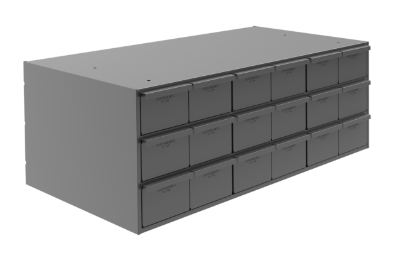 Durham 032-95 Drawer Cabinet, 18 XL Drawers