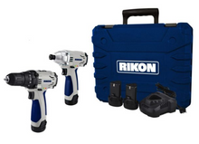 Load image into Gallery viewer, Rikon Tools 31-122 12V Li Drill/ Impact Driver Combo Kit