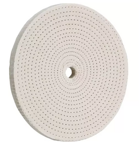 Woodstock Tools 6" x 40 Ply x 5/8" Spiral Sewn Buffing Wheel, 4000 RPM