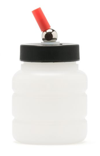 Iwata I4802 High Strength Translucent Bottle 2 oz / 60 ml Jar With Adaptor Cap