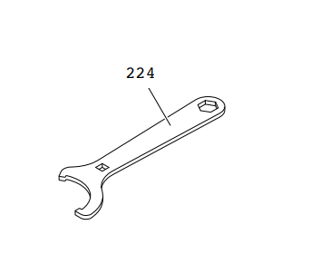 Graco 184278 GH1017 Wrench