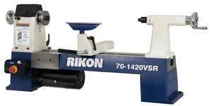 Rikon Tools 14" x 20" VSR MIDI Lathe, 1.5HP