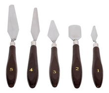 Load image into Gallery viewer, Woodstock Tools Spatulas, 5 pc. Set