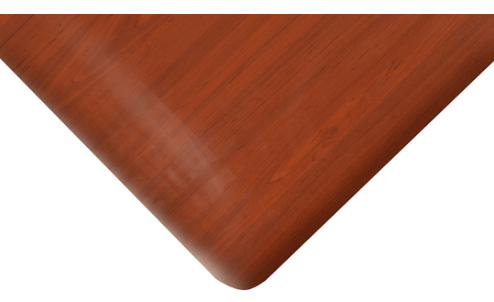 Justrite™ Mat,478 Comfort Style 3x75 Cherry