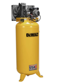 DeWALT 3.7 RHP 60 Gallon 175 PSI Stationary Single Stage Air Compresso