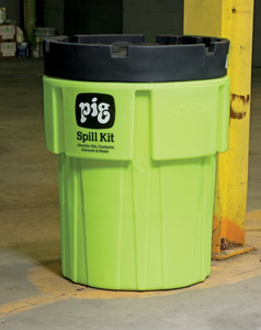 PIG® Spill Kit in 95-Gallon High-Visibility Container