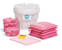 Load image into Gallery viewer, PIG® HazMat Spill Kit in 20-Gallon Overpack Salvage Drum