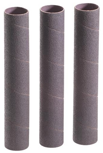 Woodstock Tools 1-1/2" Dia. x 9" Hard Sanding Sleeve A150, 3 pk.