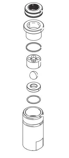 Titan Impact 340/400 Skid Pump Rebuild/Repair Kit