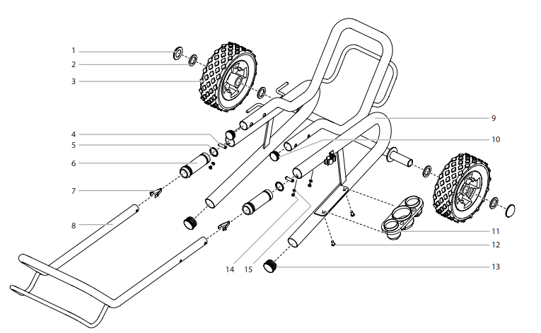 Titan Impact 440 Low Rider Assembly