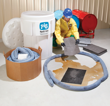 Load image into Gallery viewer, PIG® Spill Kit in 95-Gallon Overpack Salvage Drum