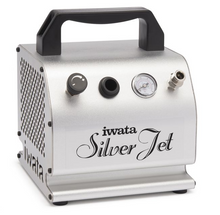 Load image into Gallery viewer, Iwata Silver Jet 110-120V Airbrush Compressor