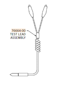 Ransburg 76664-00 Test Lead Assembly