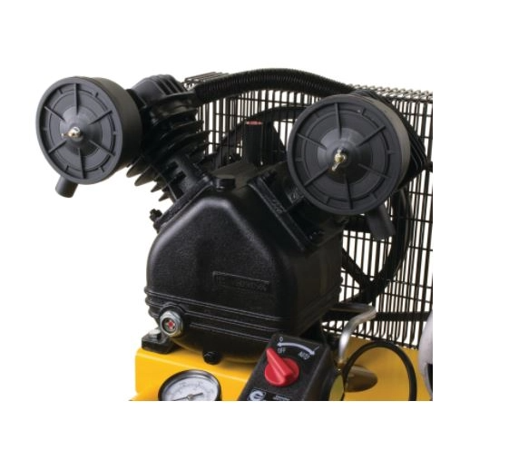 DeWALT 1.6 RHP 30 Gallon ASME Vertical Portable V-Twin Cast Iron Pump Compressor