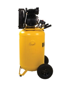 DeWALT 1.6 RHP 30 Gallon ASME Vertical Portable V-Twin Cast Iron Pump Compressor