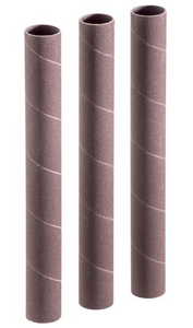 Woodstock Tools 1" Dia. x 9" Hard Sanding Sleeve A150, 3 pk.