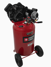 Load image into Gallery viewer, Porter Cable 1.6 RHP 30 Gallon V-Twin Cast Iron Pump Vert Compressor