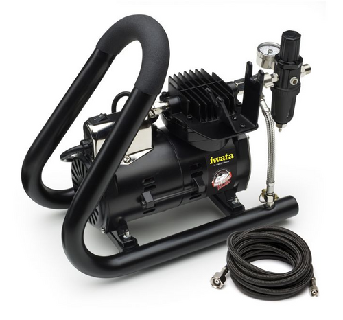 Iwata Smart Jet Plus Tubular 110-120V Airbrush Compressor