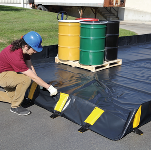 PIG® Collapse-A-Tainer® Self-Rising Spill Containment Berm