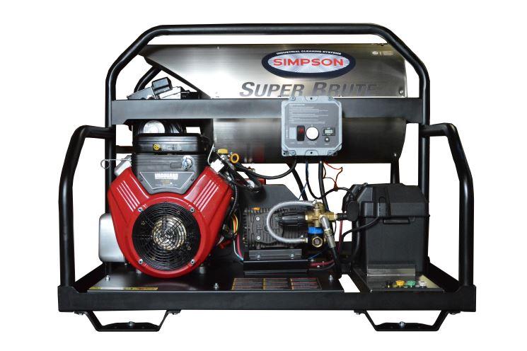 3500 PSI at 5.5 GPM VANGUARD® 570cc with COMET Triplex Plunger Pump Hot Water Professional Gas Pressure Washer