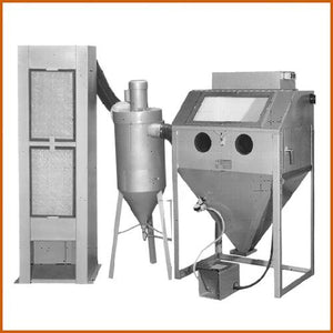 TRINCO™ Model 36×24 DELUXE with 450 CFM Abrasive Separator (1587628965923)