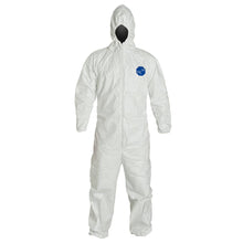 Load image into Gallery viewer, DuPont™ Tyvek® 400 Coveralls (Attached Hood, Elastic Wrists and Ankles) - 4XLarge - 25/Pack