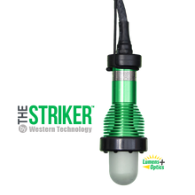 Load image into Gallery viewer, STRIKER™ A-Model LED Lighthead w/ 50ft 14/3 SOOW cable, NON-EXP Proof Reel Short Handle (includes Hook &amp; Dome Diffuser)