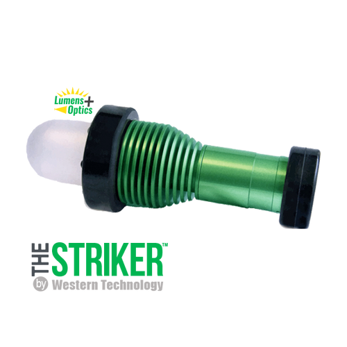 STRIKER™ A-Model LED Lighthead w/ 50ft 14/3 SOOW cable, NON-EXP Proof Reel Short Handle (includes Hook & Dome Diffuser)