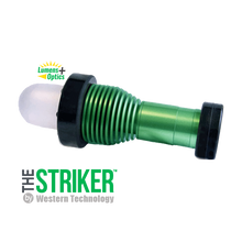 Load image into Gallery viewer, STRIKER™ A-Model LED Lighthead w/ 50ft 14/3 SOOW cable, NON-EXP Proof Power Box, NON-EXP Plug, Short Handle (includes Hook &amp; Dome Diffuser)